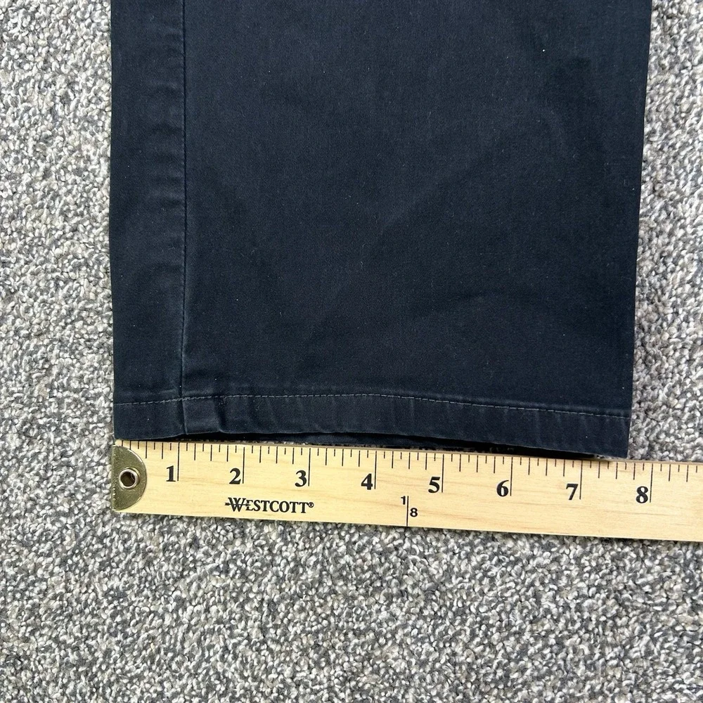 AG Adriano Goldschmied The Lux‎ Khaki Pants Men 34R Black Tailored Trouser